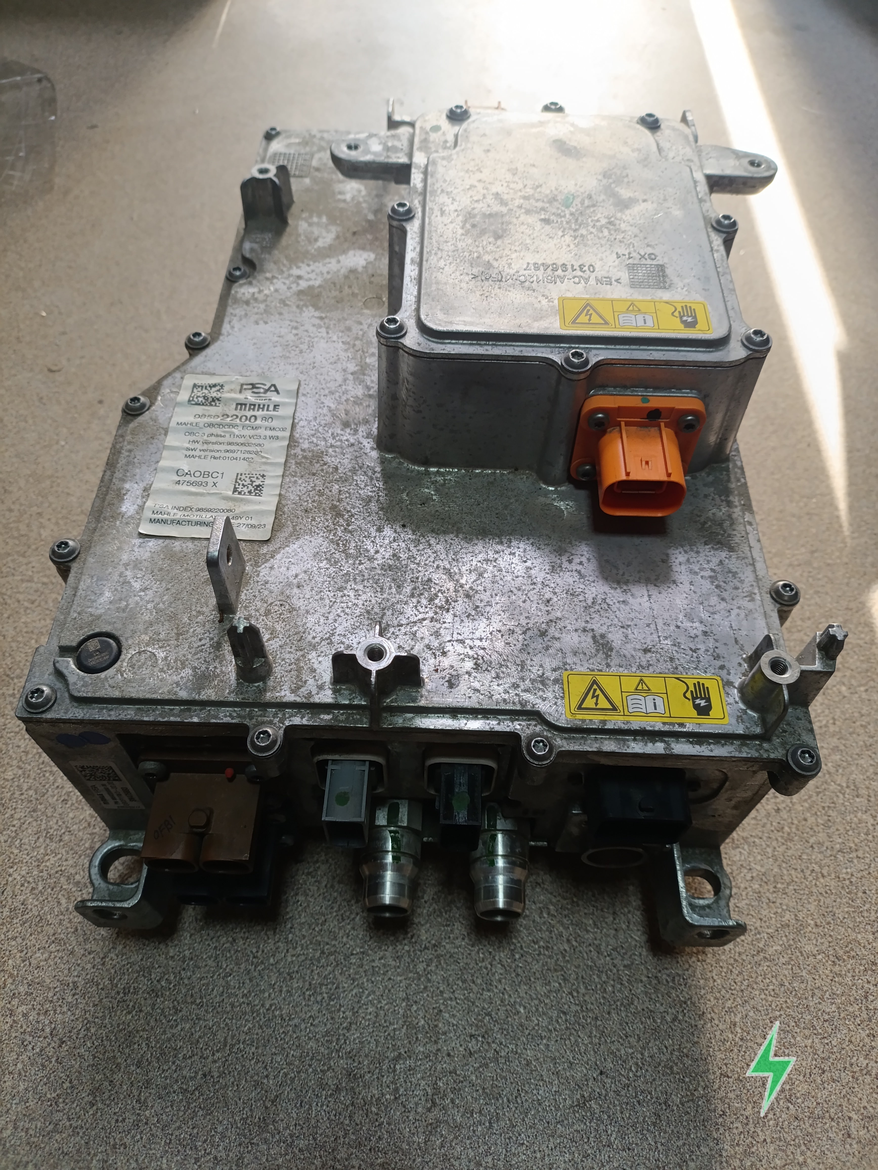Зарядний модуль OBC Stellantis Peugeot e-208 / Peugeot e-2008 / Opel Corsa-e / Opel Mokka-e / Vauxhall Corsa-e / Vauxhall Mokka-e / Citroen e-C4 / DS 3 Crossback E-Tense